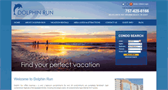 Desktop Screenshot of dolphinrunvb.com